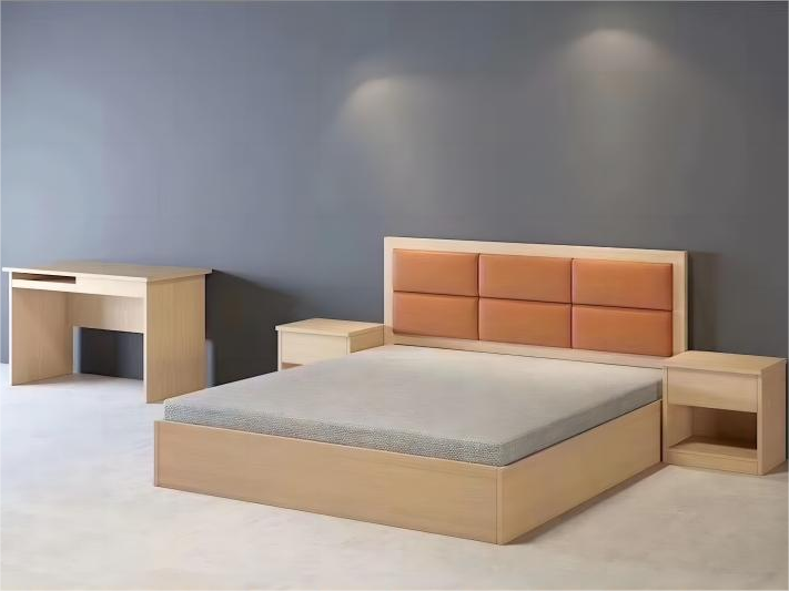 公寓宿舍家具-单层床